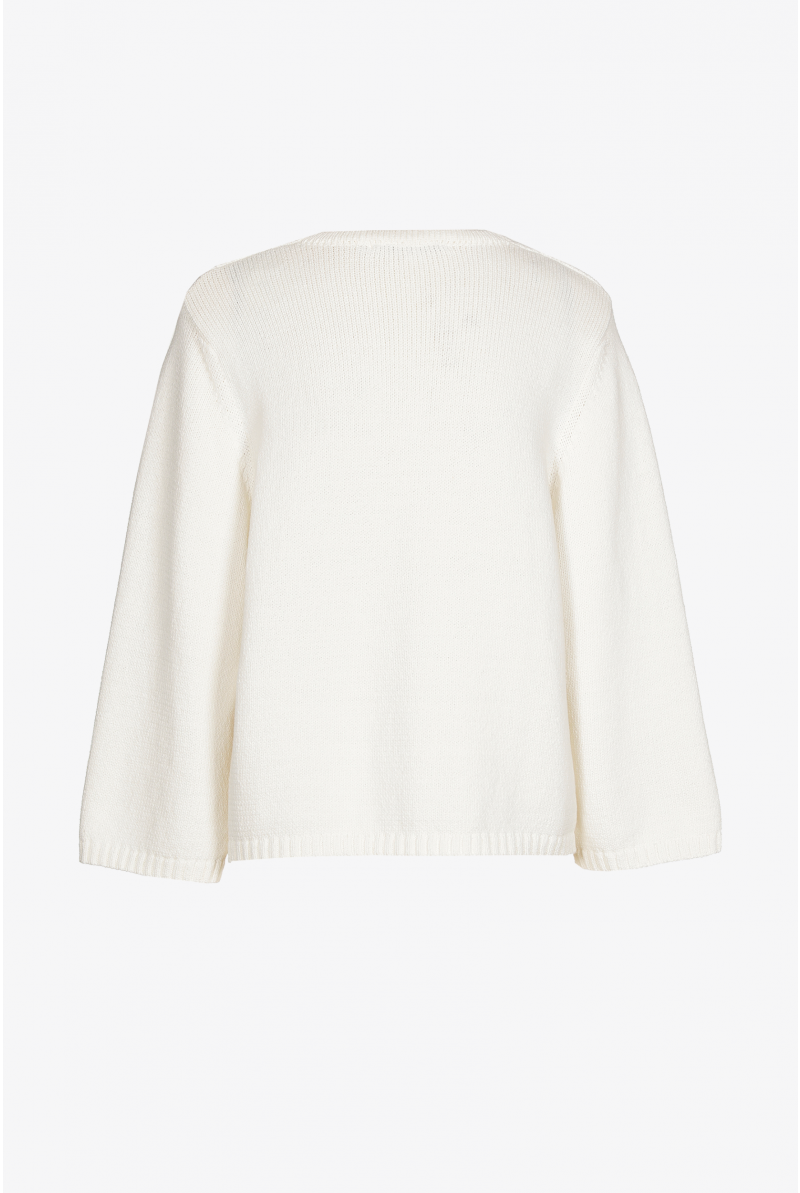 Knitted cotton jumper 