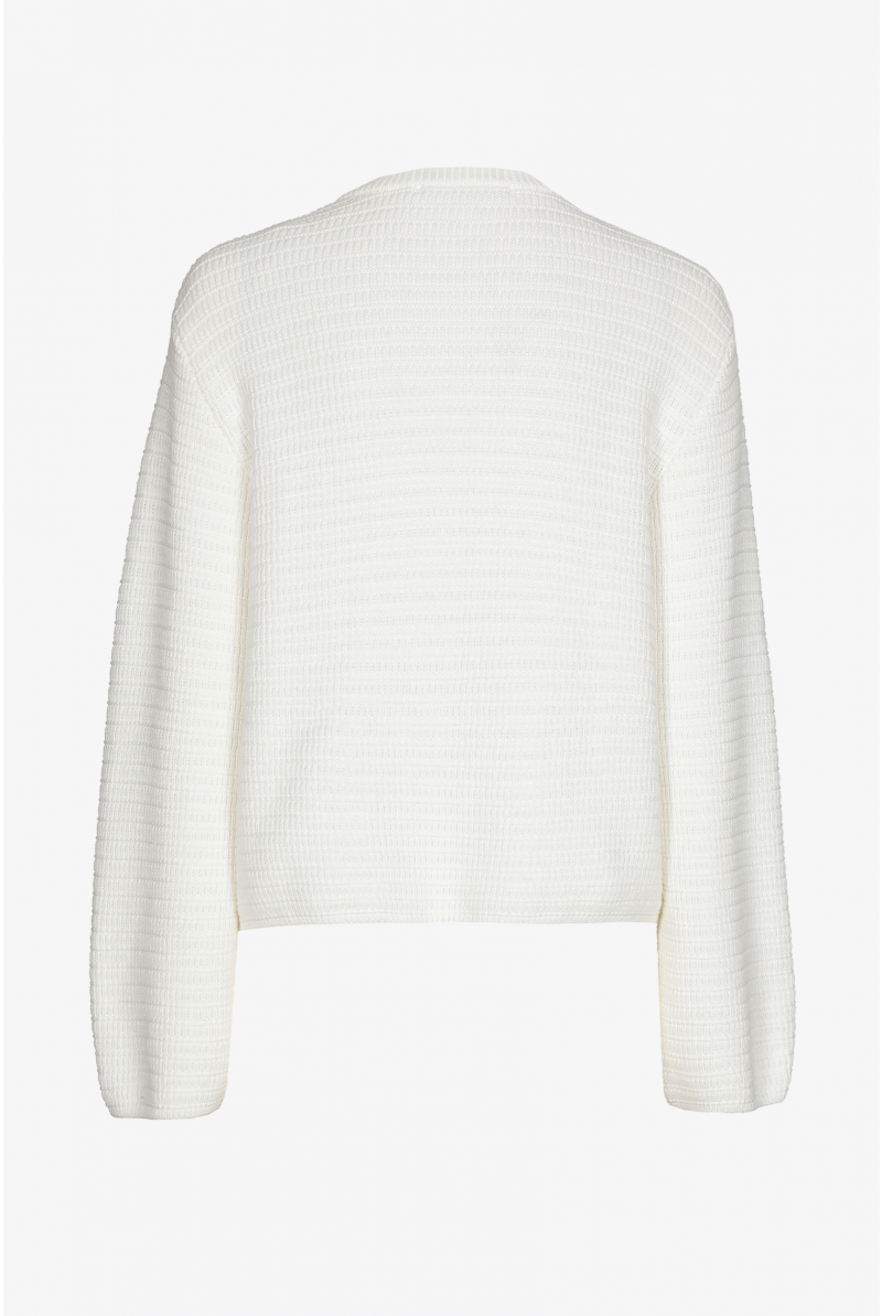 Knitted cotton jacket