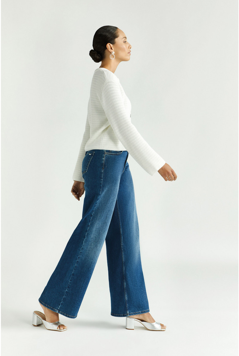 Knitted cotton jacket
