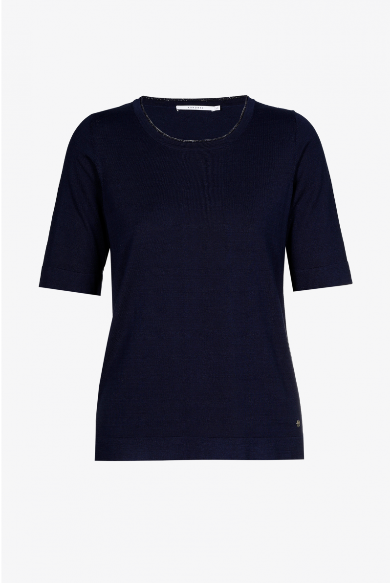 Petit pull fluide en soie