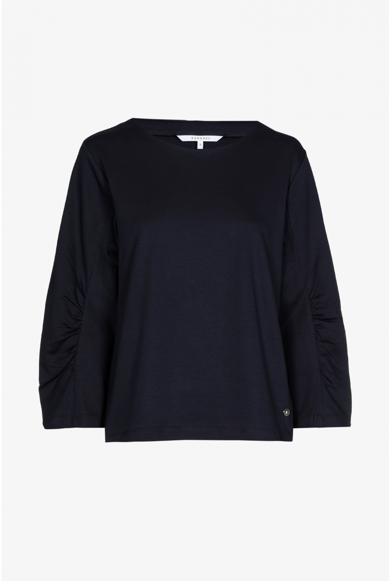 T-Shirt mit langen Ärmeln aus Jerseystoff