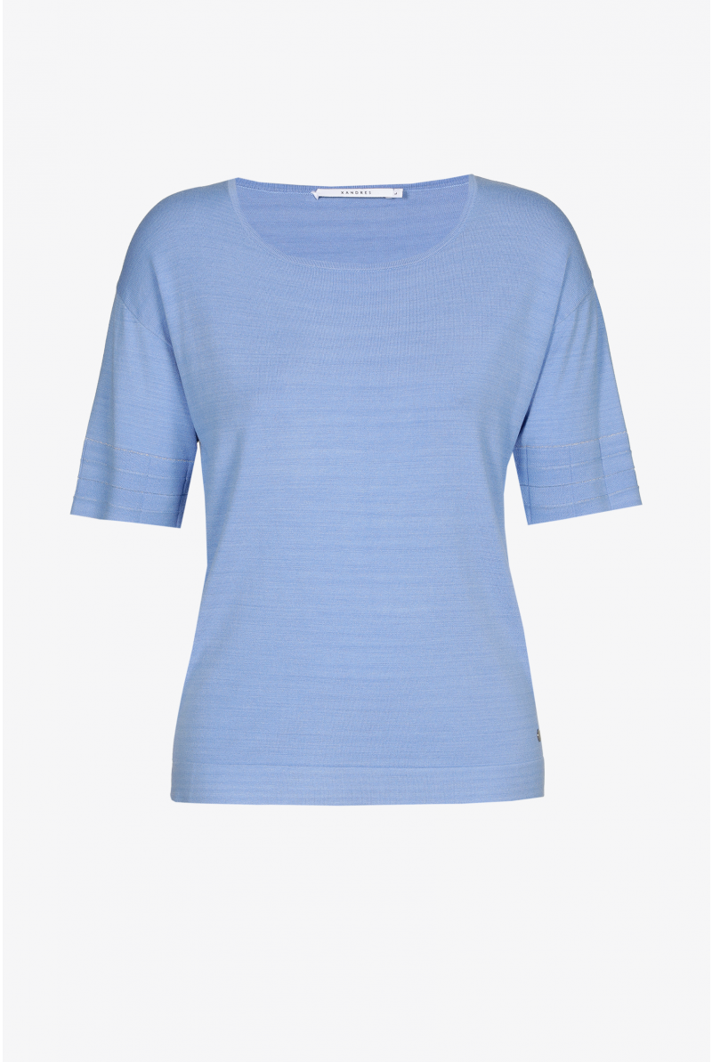 Jumper with block pattern