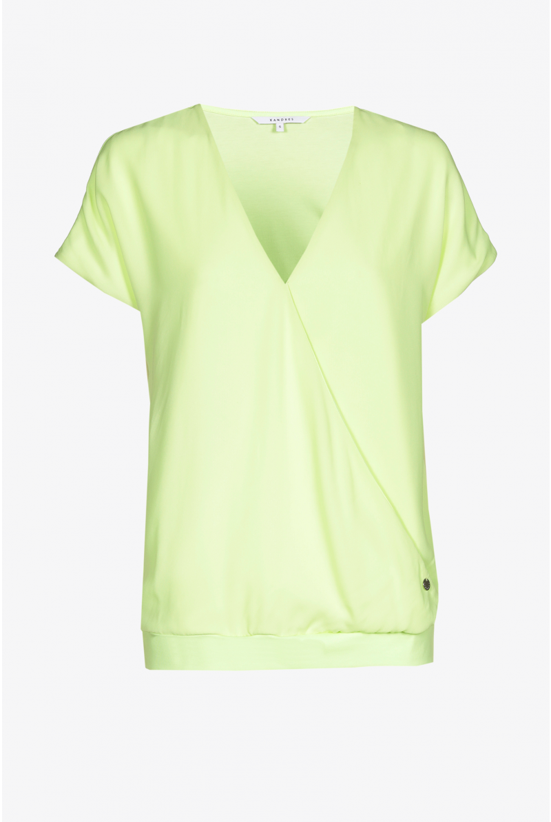 T-shirt aspect cache-cœur