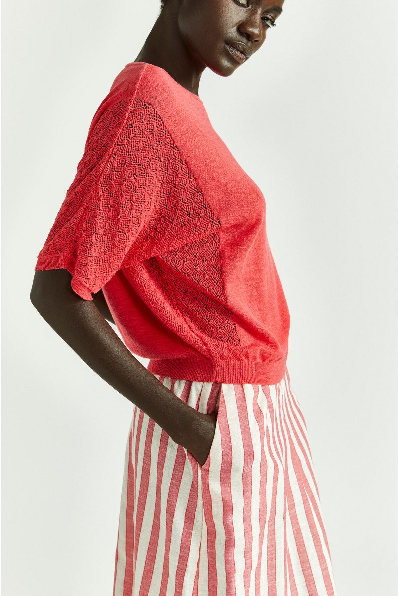 Pull met ajourbrei