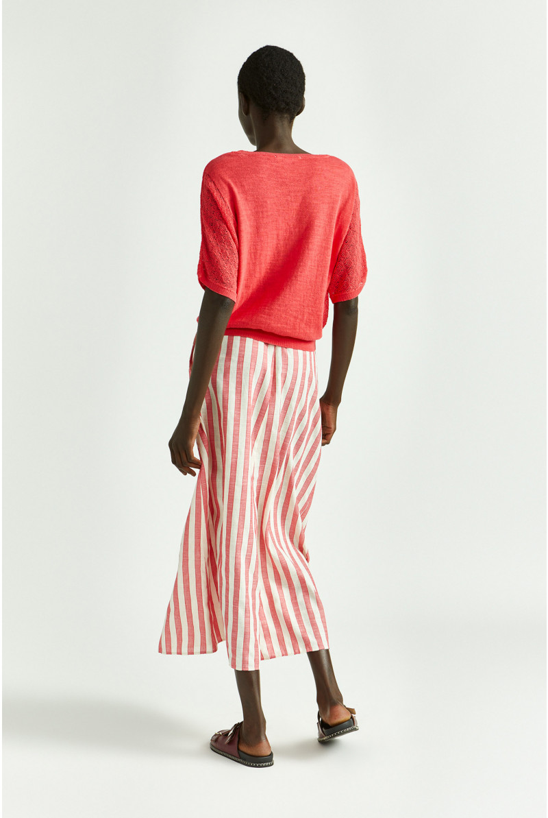 Pull met ajourbrei