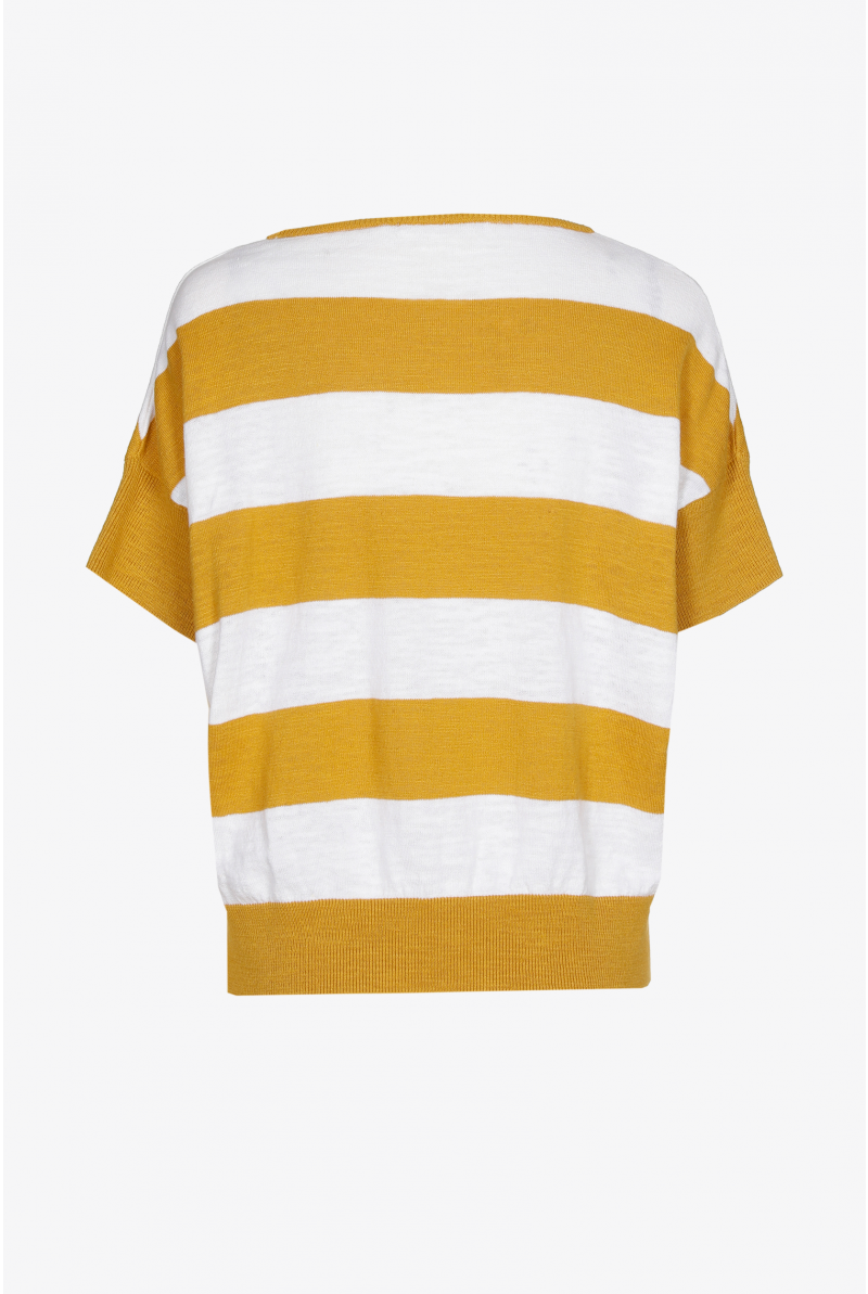 Petit pull à larges rayures