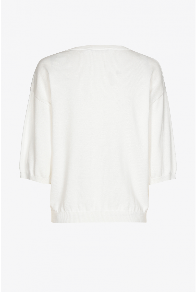 Pull brodé