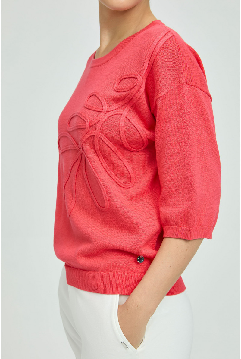 Pull met borduur