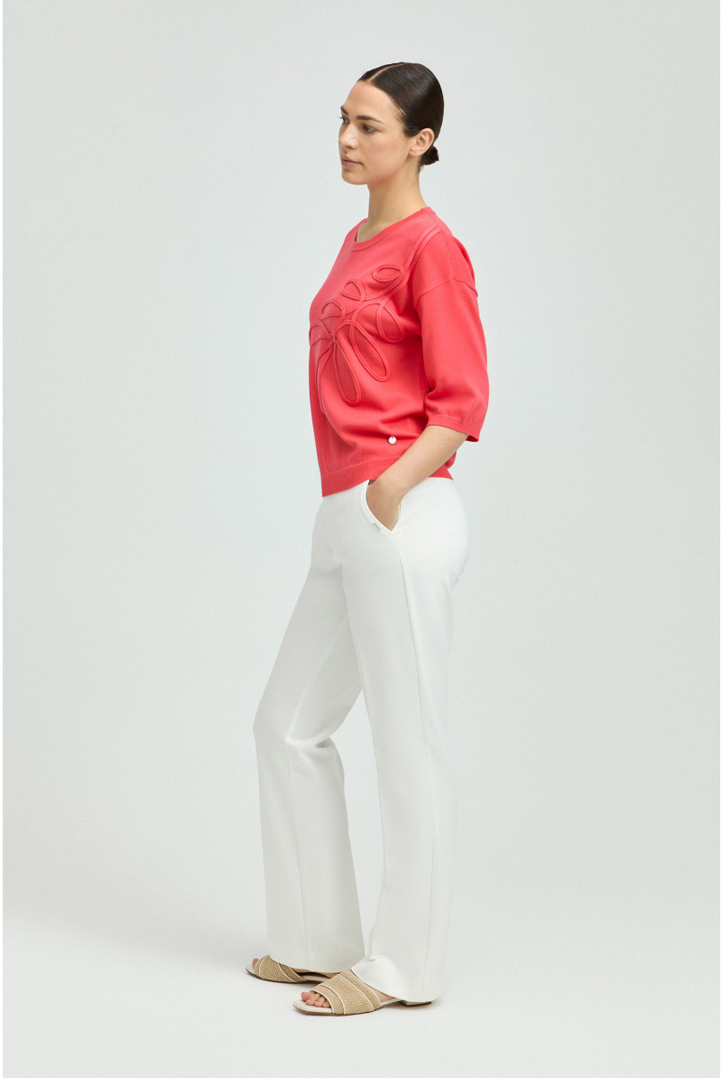 Pull met borduur