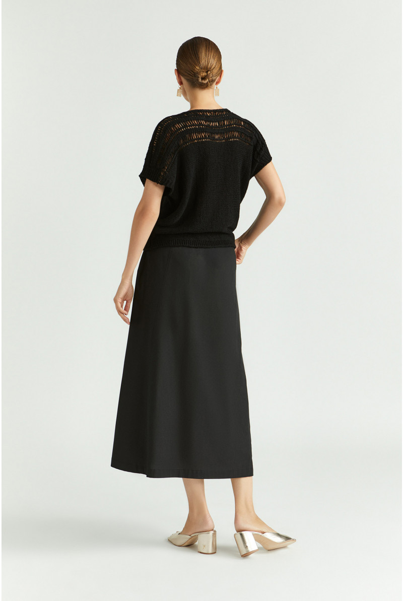 Pull met open steek