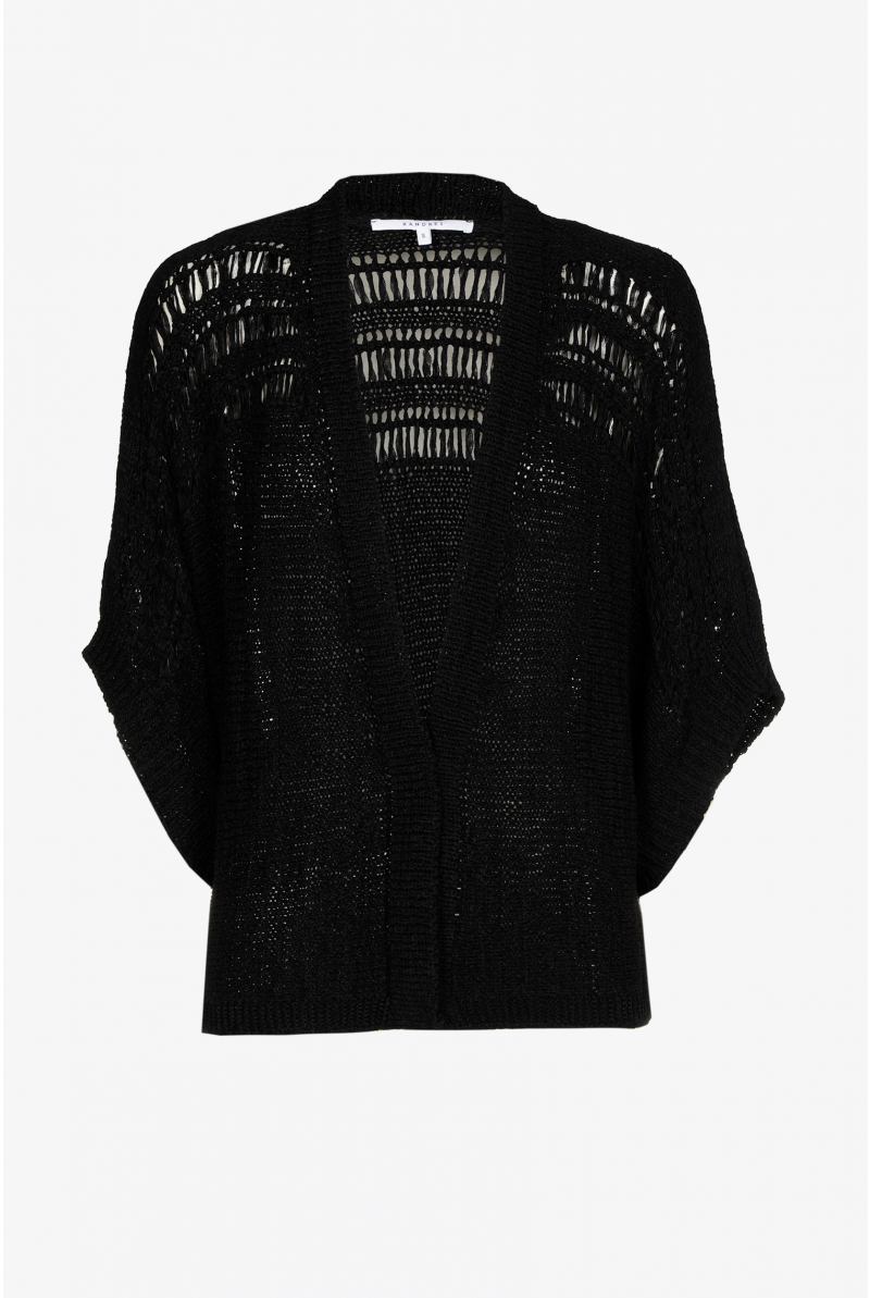 Gilet met open steek