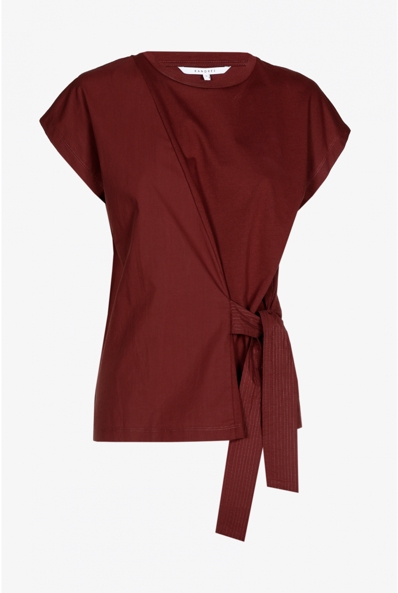 T-shirt avec ceinture