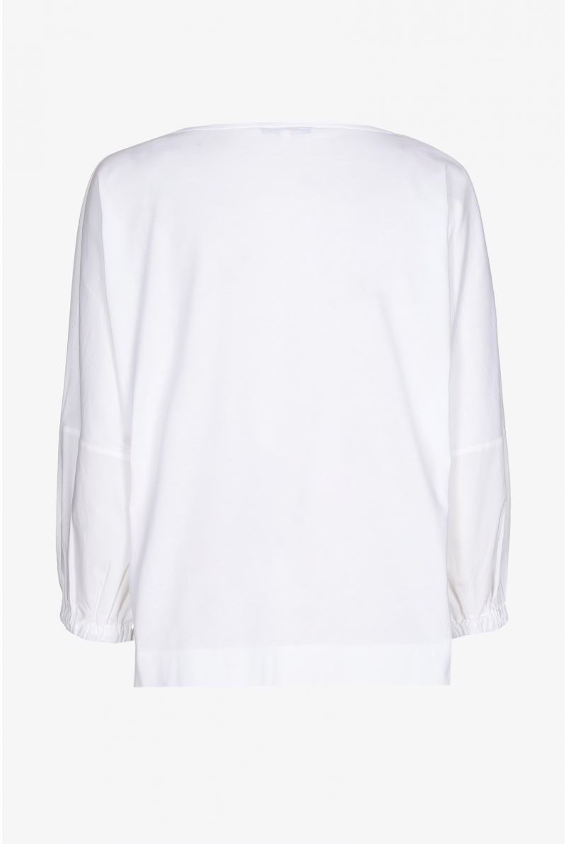 Blouse en matière t-shirt