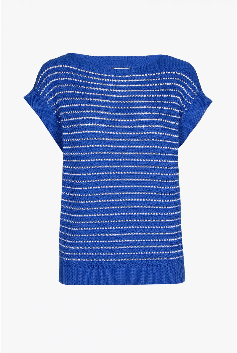 xandres Pull sans manches en grosse maille 29322-01-5165