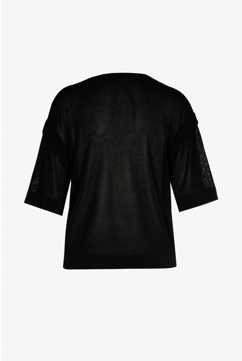 Petit pull multicouche à manches courtes