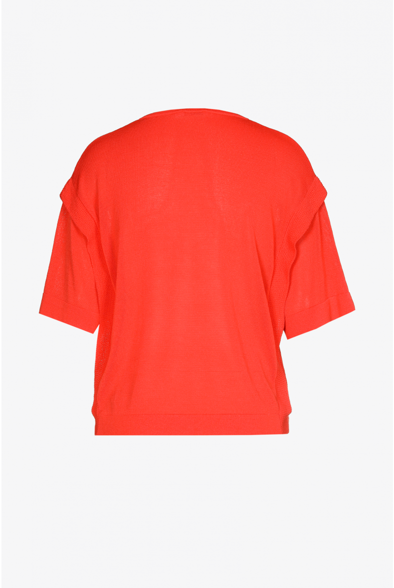 Petit pull multicouche à manches courtes