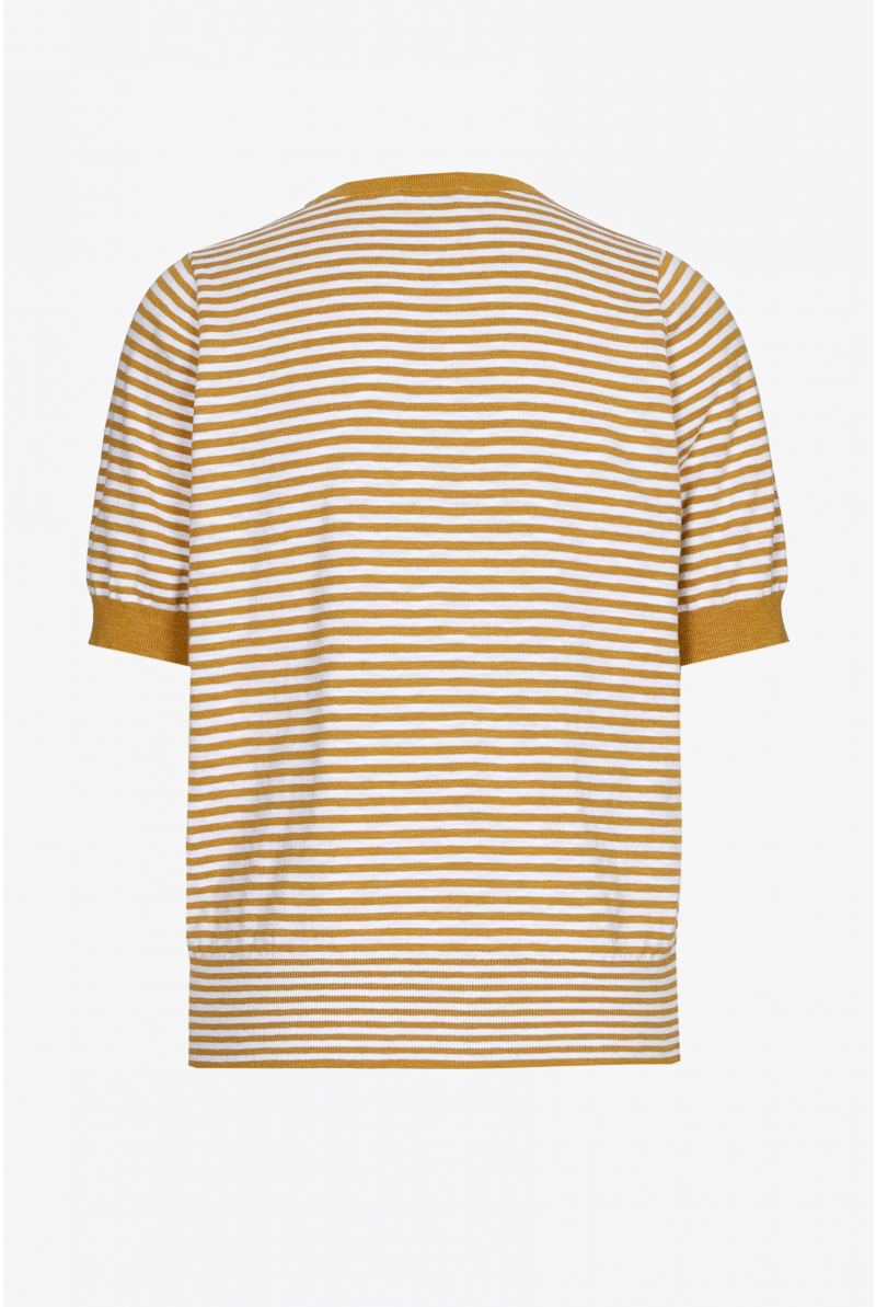 Jumper in jersey fabric with stripes