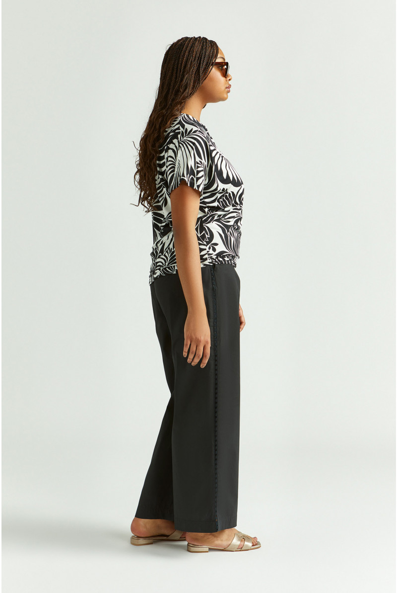 Blouse met bloemenprint