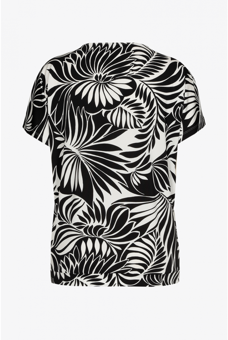 Blouse met bloemenprint