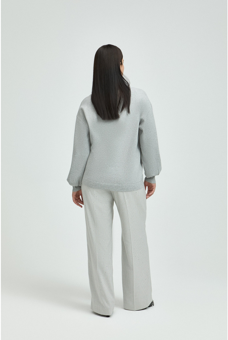 Sweater in milano brei