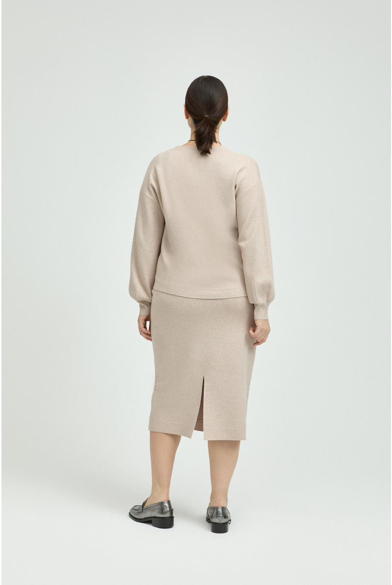 Sweater in milano brei