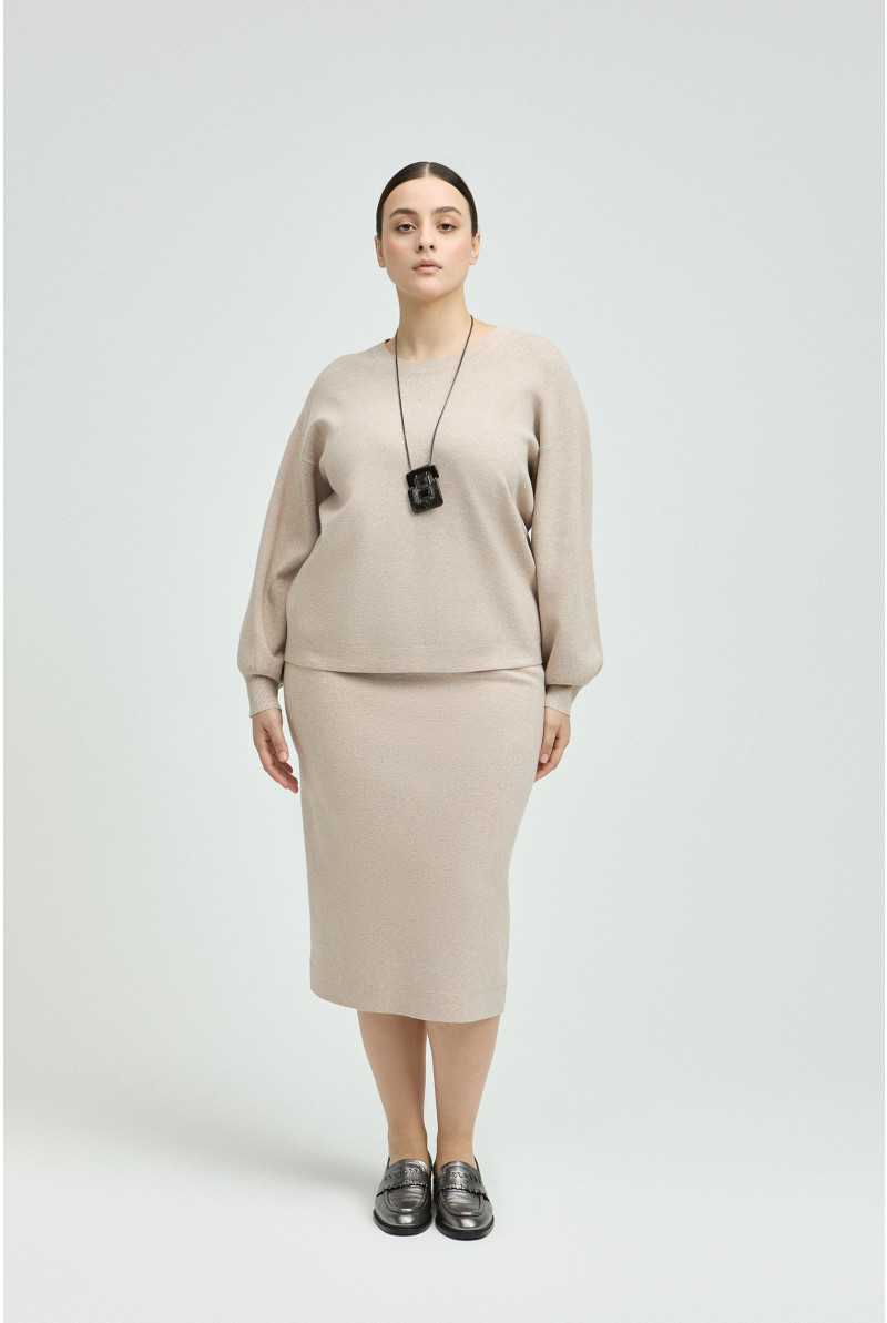 Sweater in milano brei