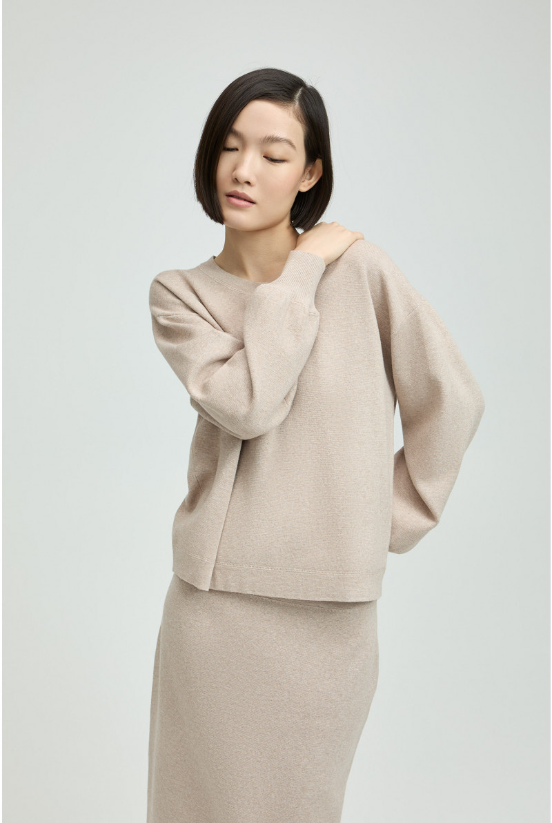 Sweater in milano brei