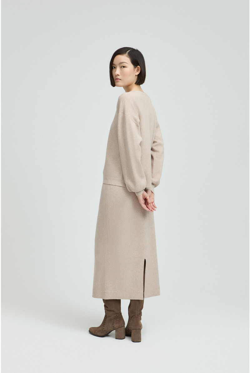 Sweater in milano brei