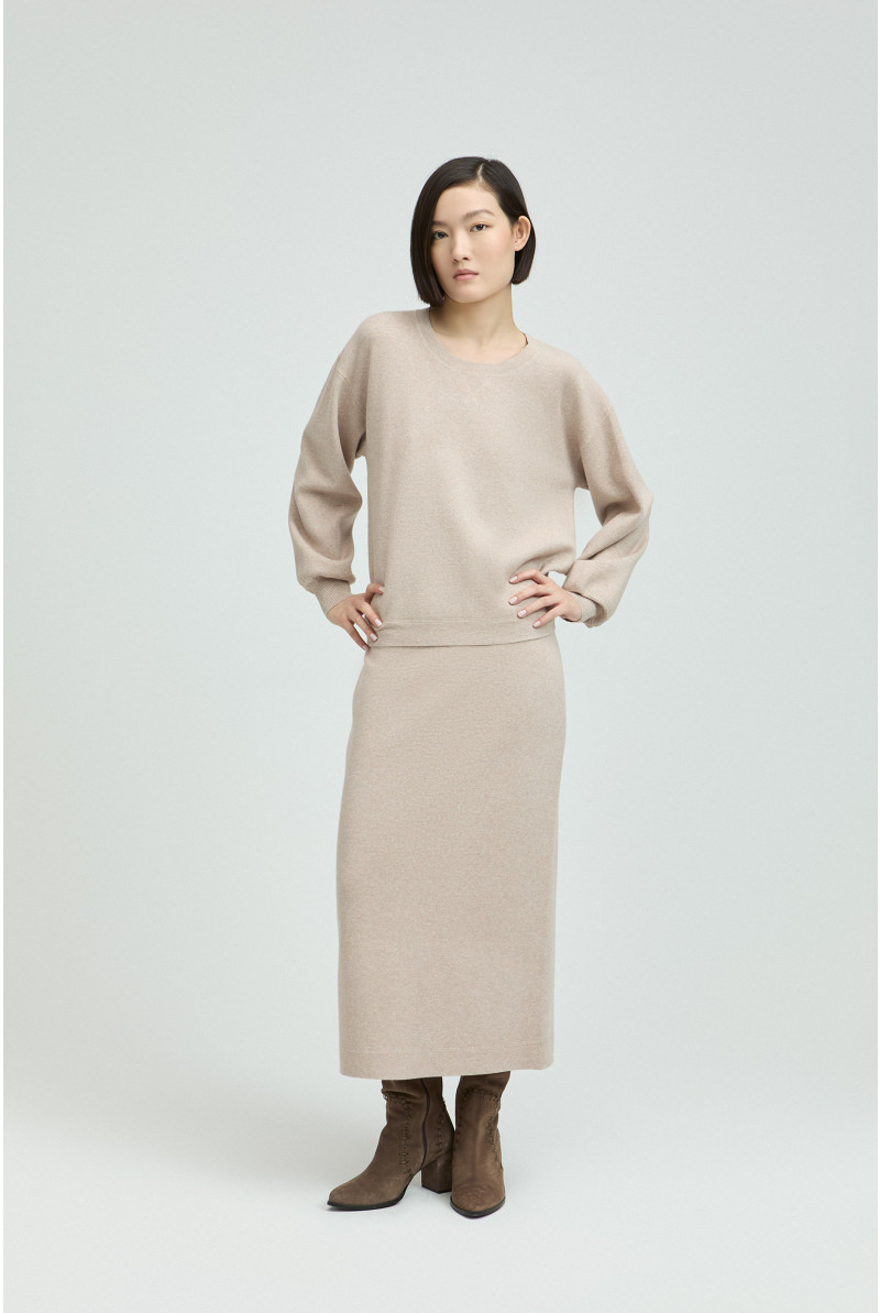 Sweater in milano brei