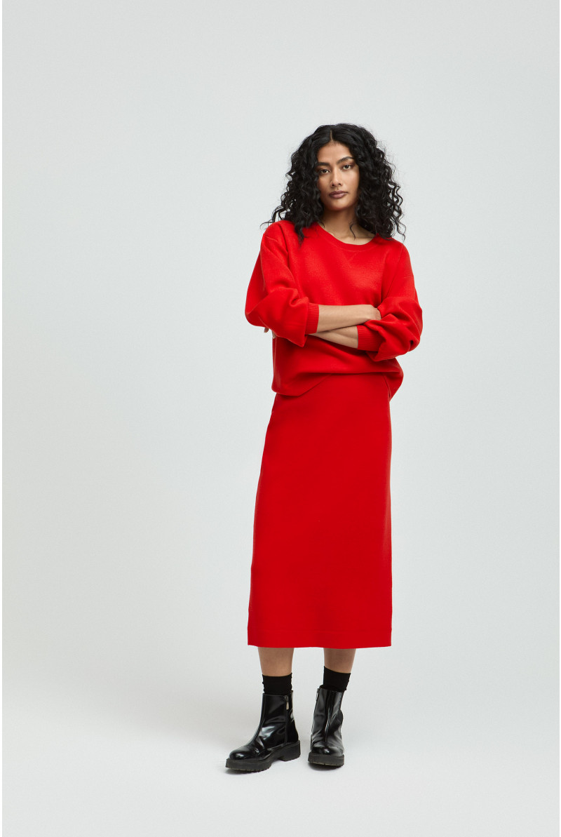 Sweater in milano brei