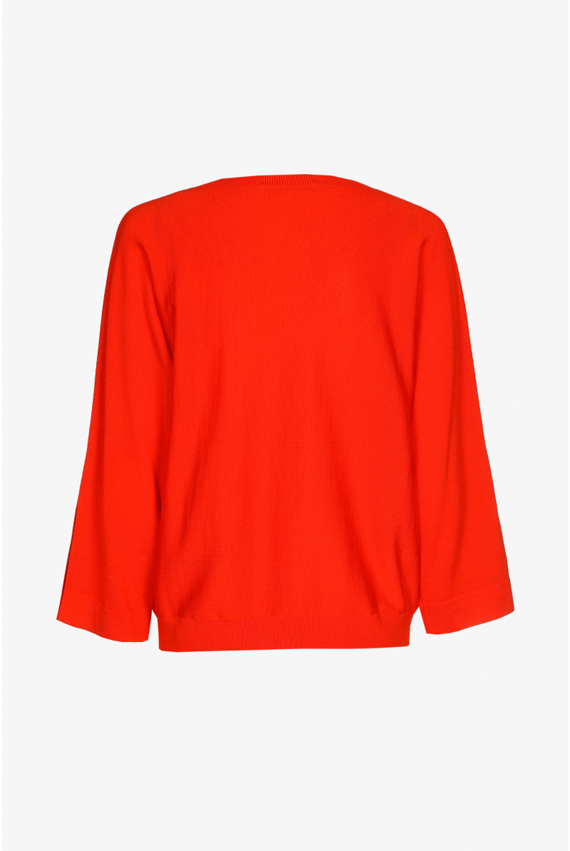 Lässiger Pullover aus feiner Merinowolle 