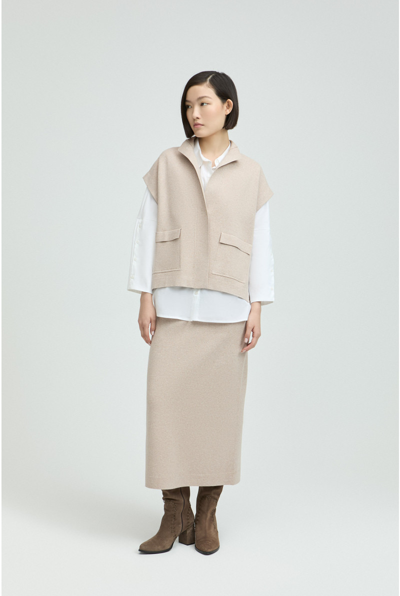 Cardigan in Milano knit