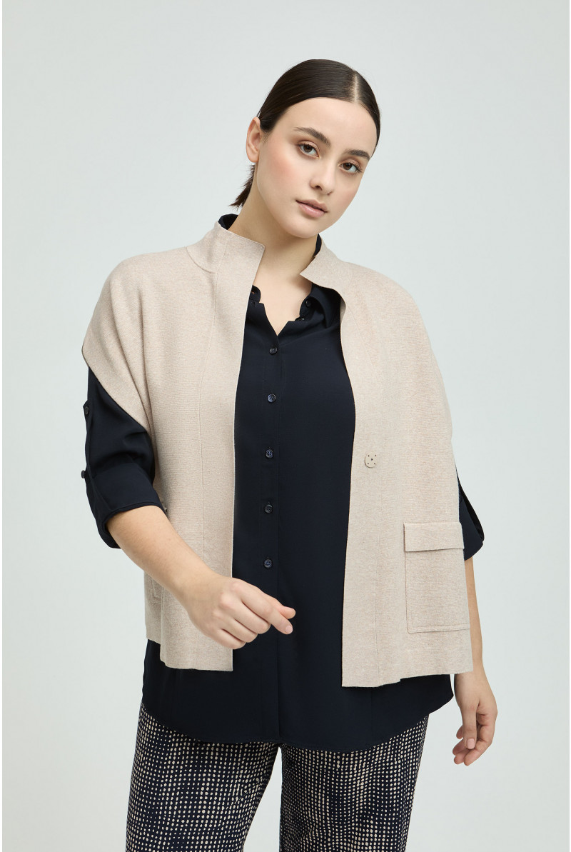 Cardigan in Milano knit