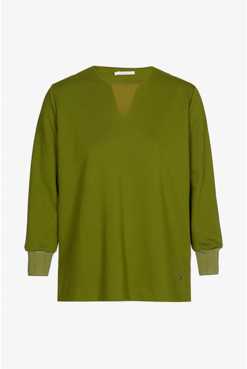 T-shirt met subtiel motief