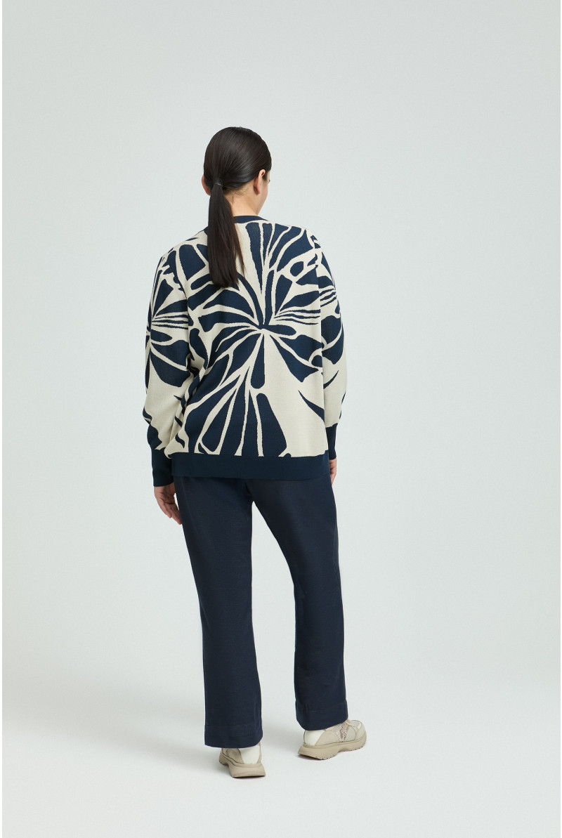 Jacquard gilet 