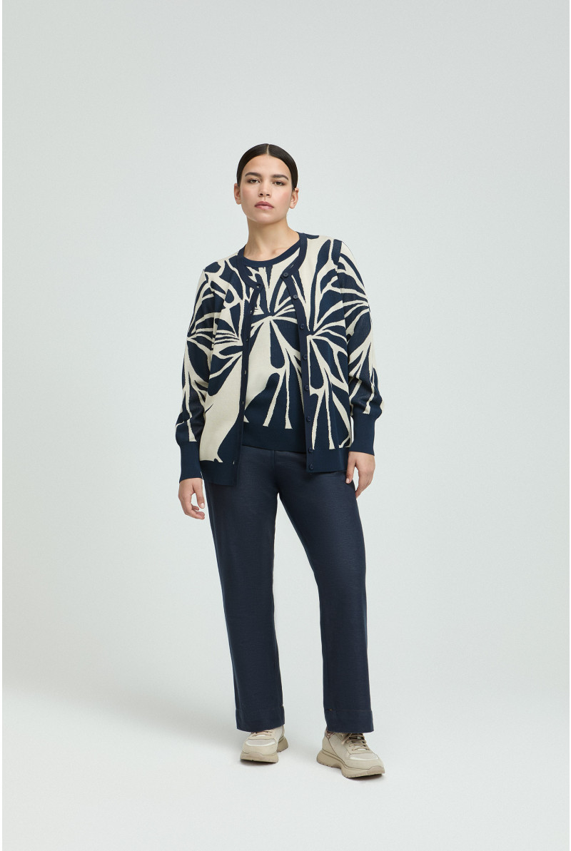 Jacquard gilet 