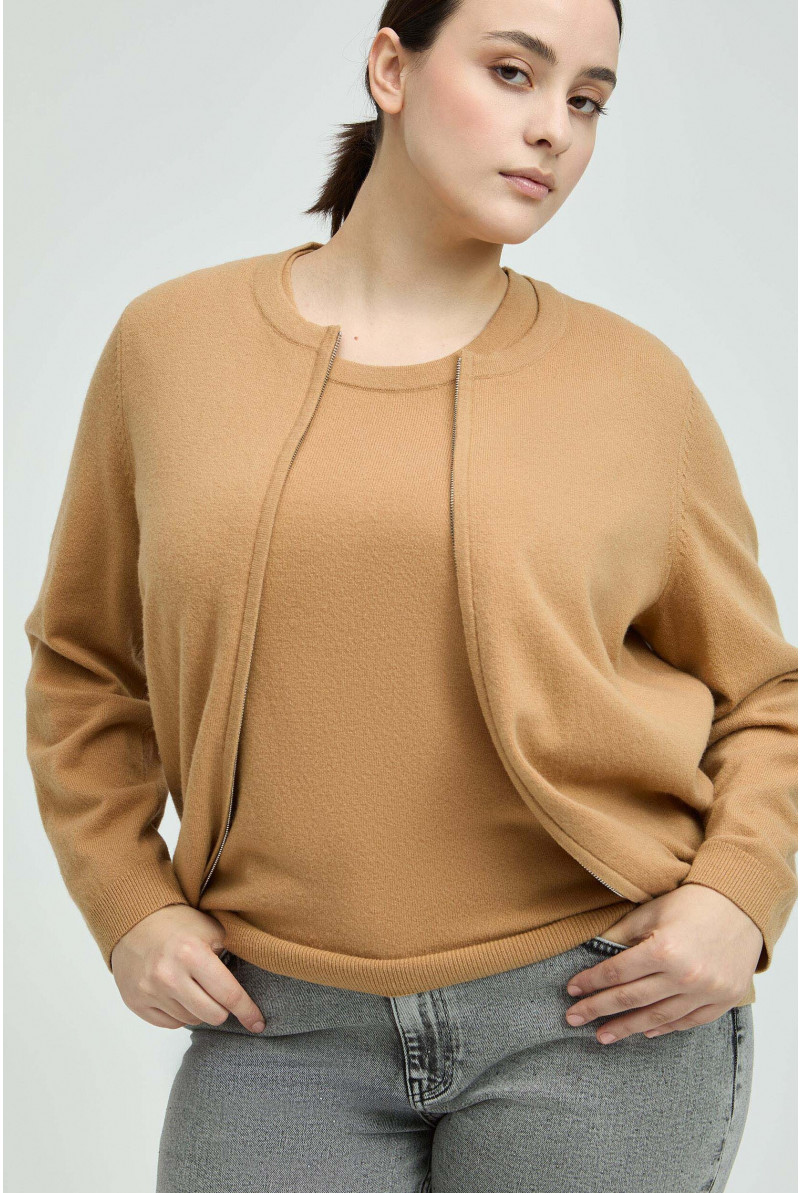 Kurzärmeliger Pullover 