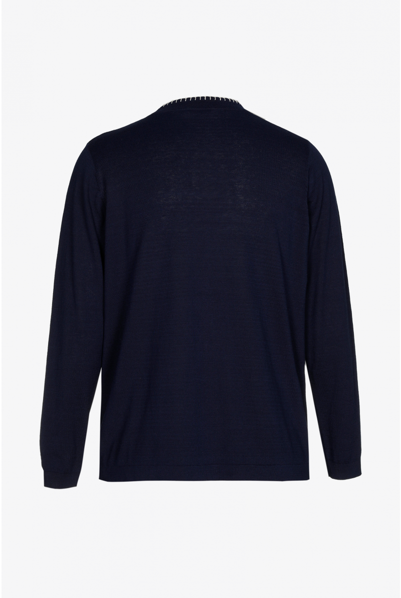 Gilet met lange mouwen