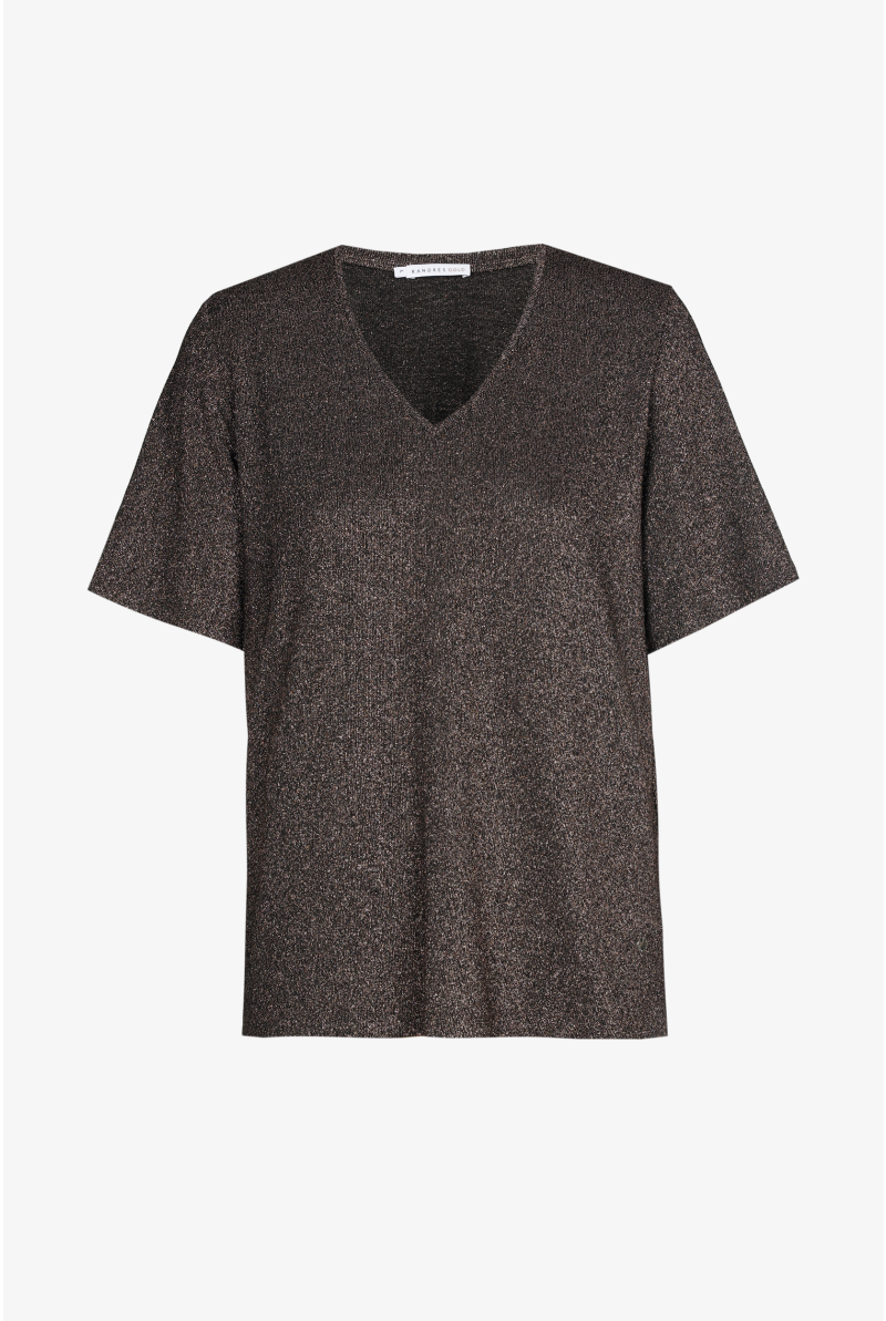 Fijn T-shirt met lurex