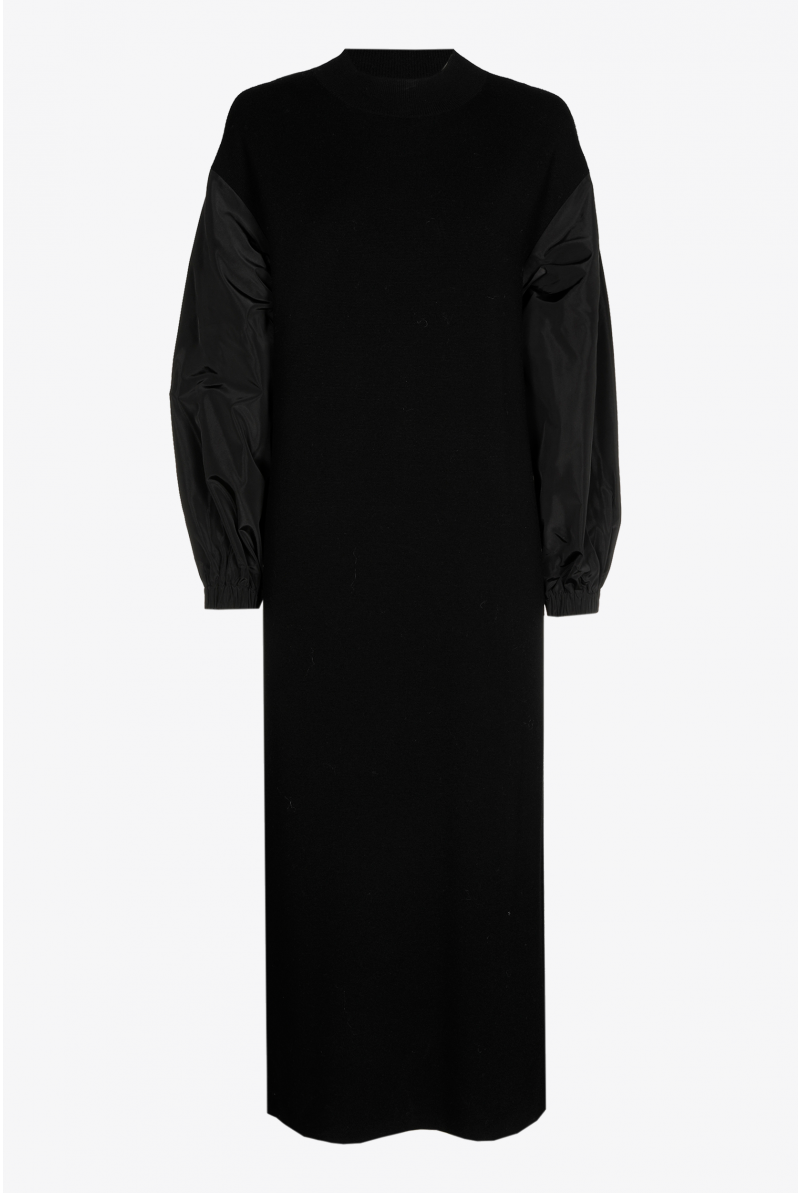 Kleid mit Stehkragen