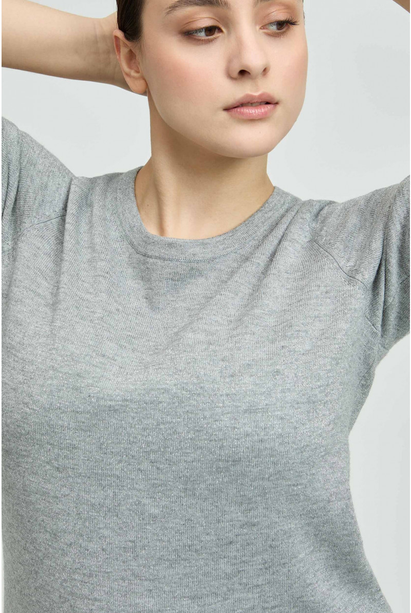 Pull met korte mouwen
