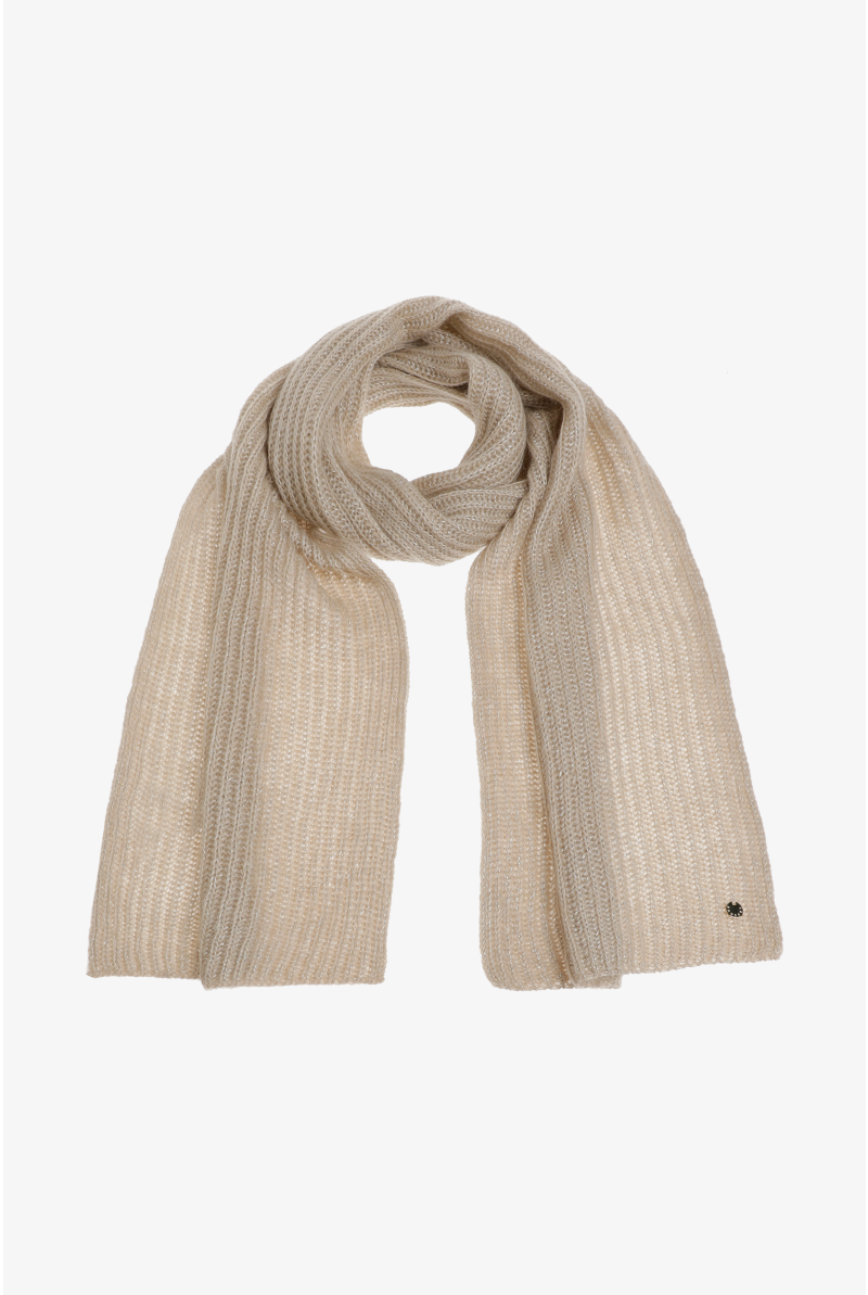 Losgebreide sjaal met lurex