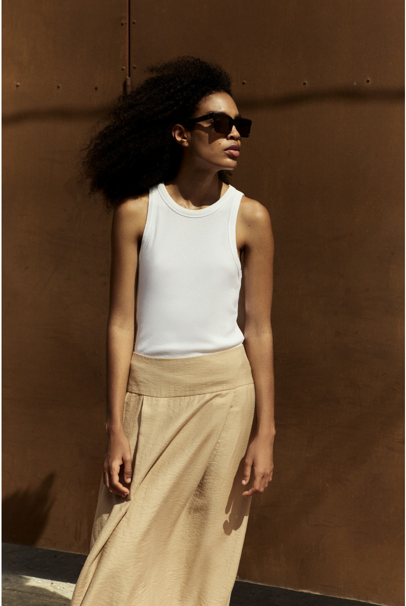 Tanktop in Rippenstrick