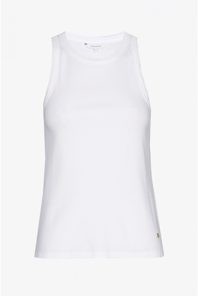 Tanktop in Rippenstrick