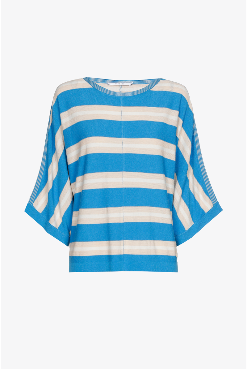 Weicher Pullover mit weiten Ärmeln