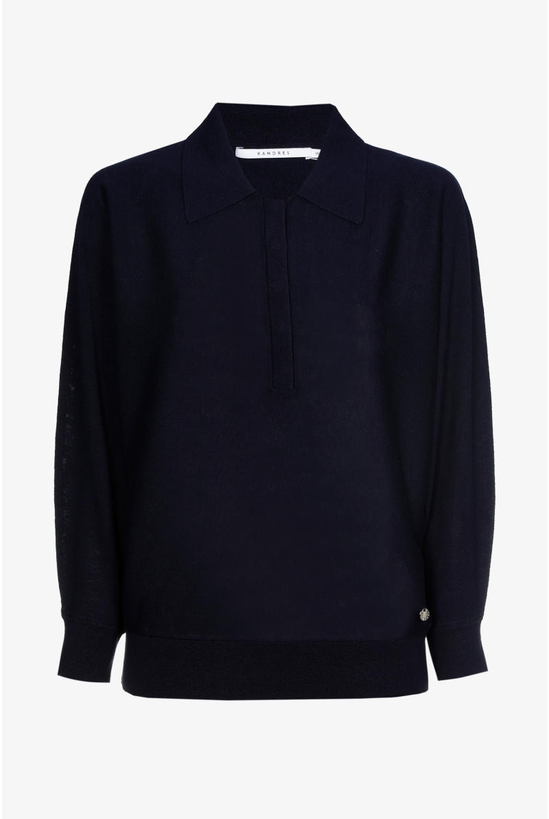 Pull met vlindermouwen 