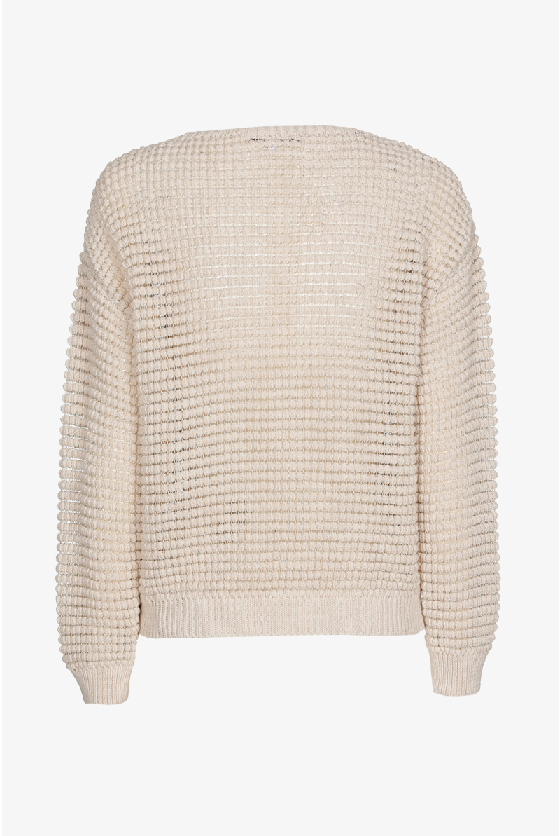 Pullover in 3D decorative knit 