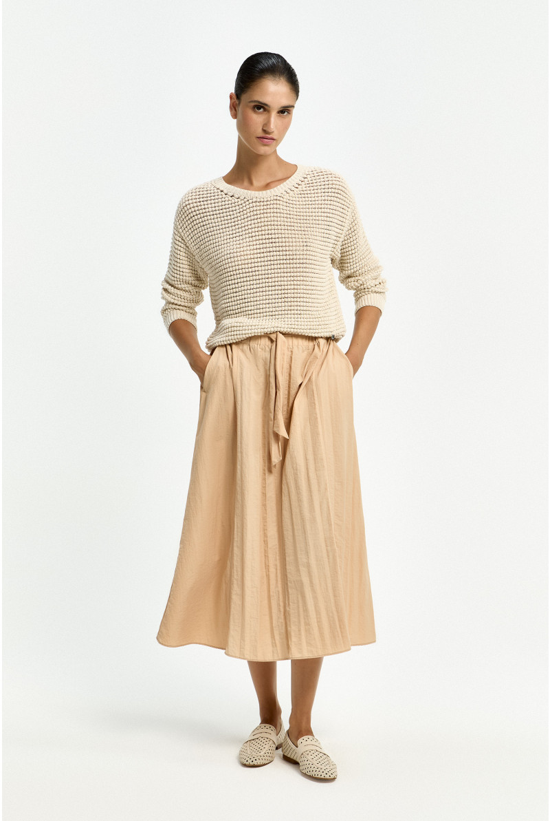 Pullover in 3D decorative knit 