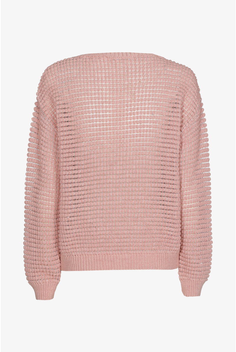 Pullover in 3D decorative knit 