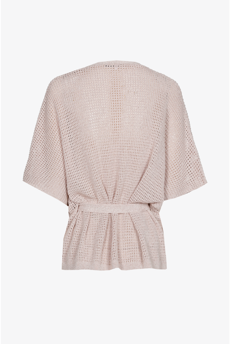 Gilet dames in ajoursteek